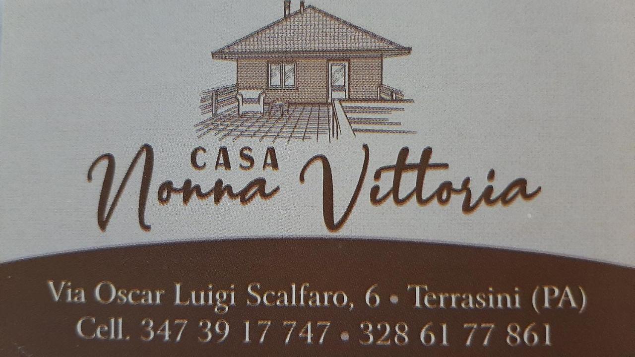 Casanonnavittoria Bed & Breakfast Terrasini Dış mekan fotoğraf